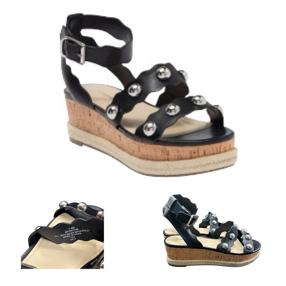 Marc Fisher Faythe Espadrille Wedge Sandals